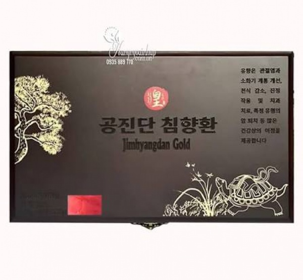 An Cung Hoạt Huyết Dưỡng Não Trầm Hương Hoàn Jimhyangdan Gold Hàn Quốc Hộp 60 Viên